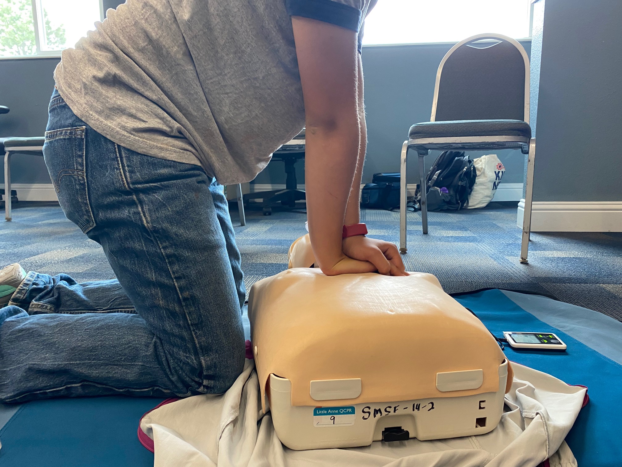 A CPR class