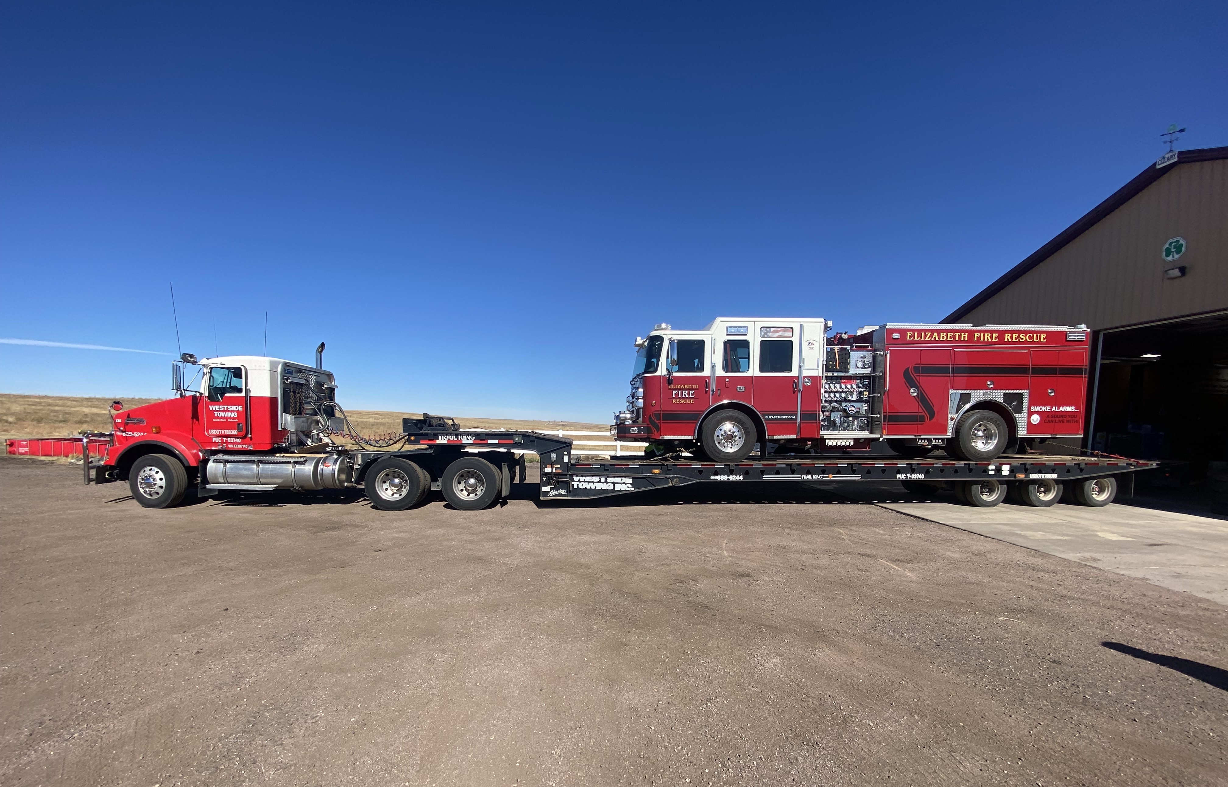 Engine 271 during repair work