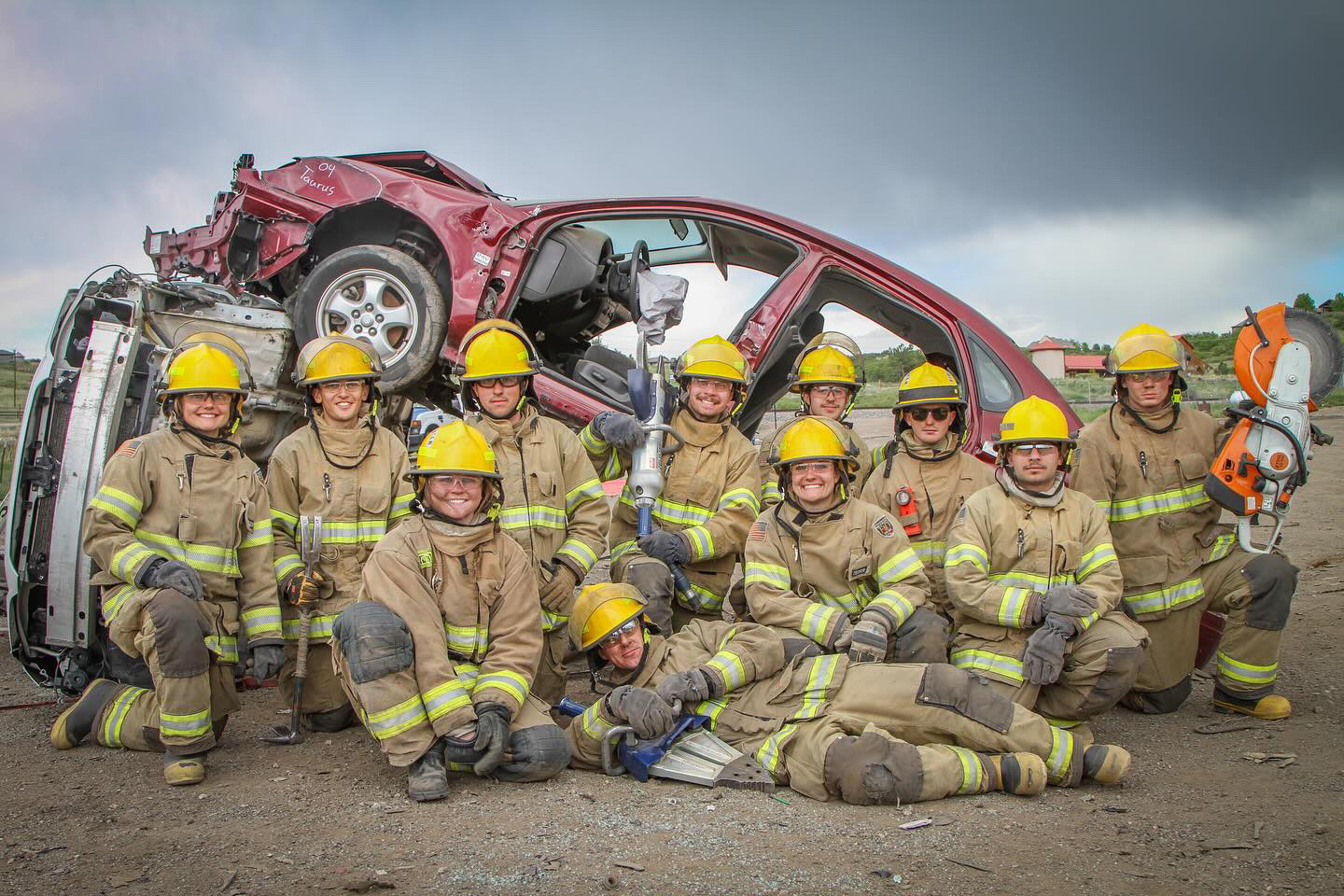 Academy and trainings throughout the year - auto extrication day