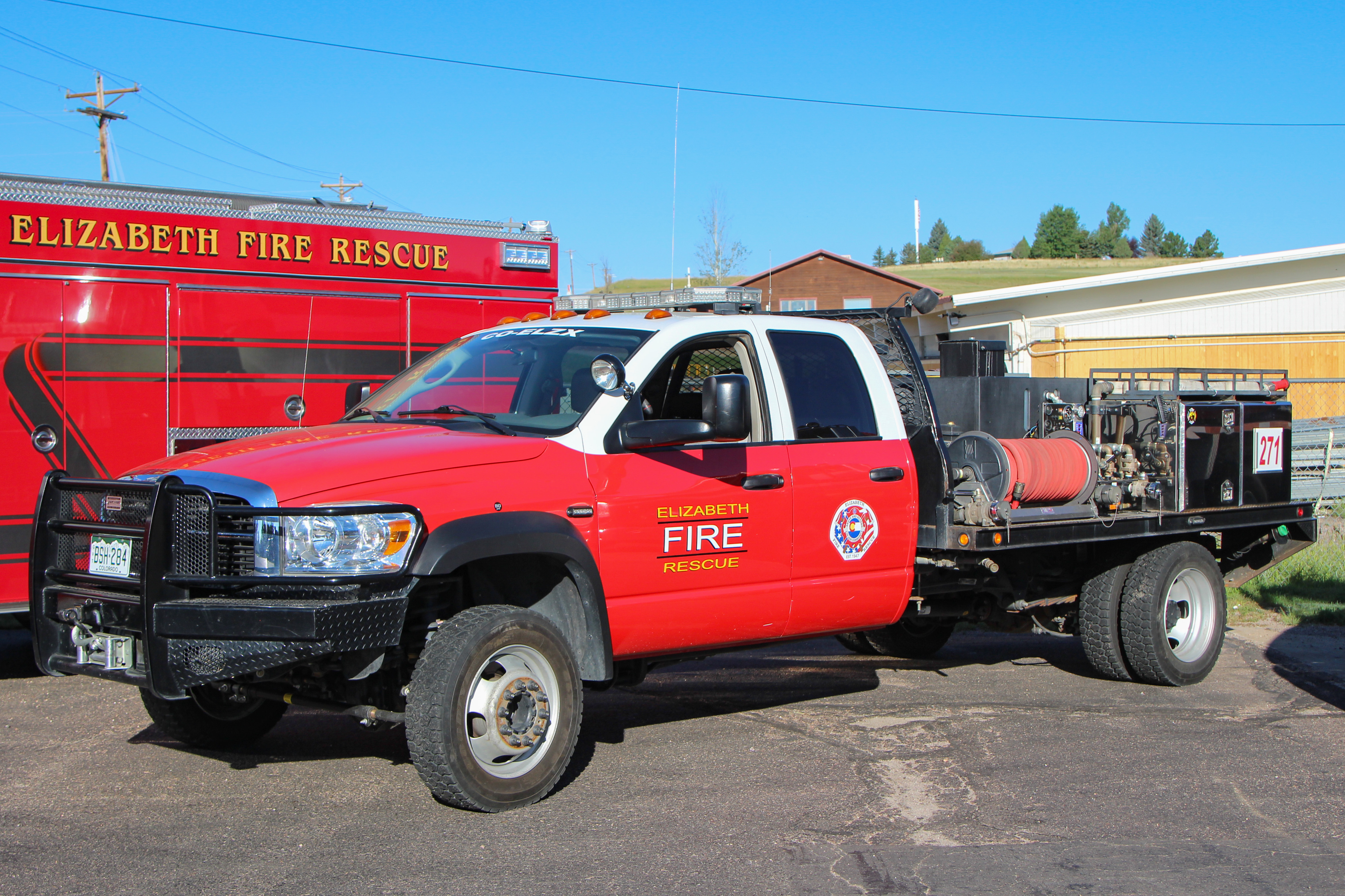 EFPD wildland brush truck