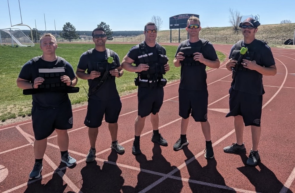 Crews during a pack test