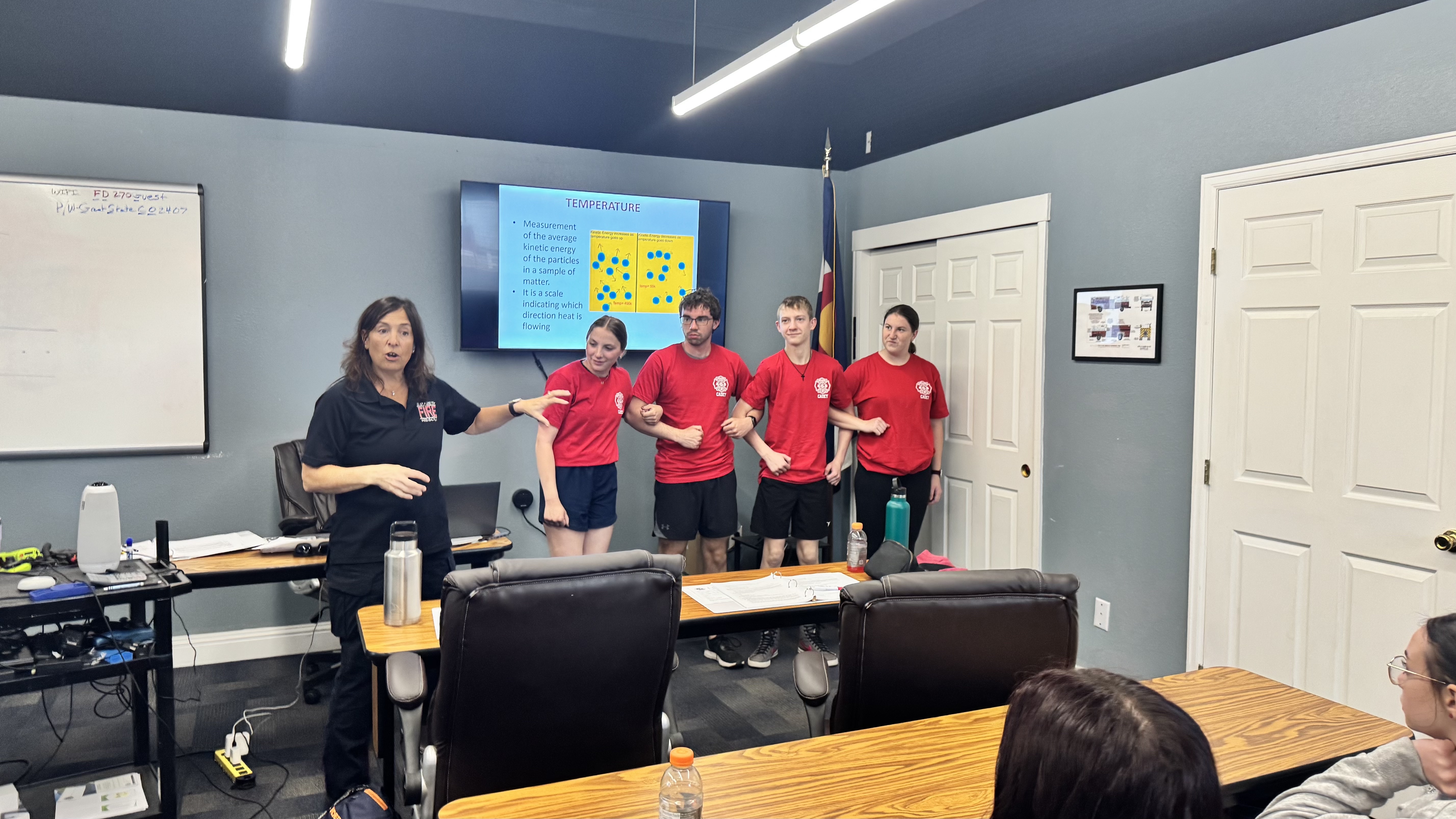 Public Safety Academy recruits training and classroom learning