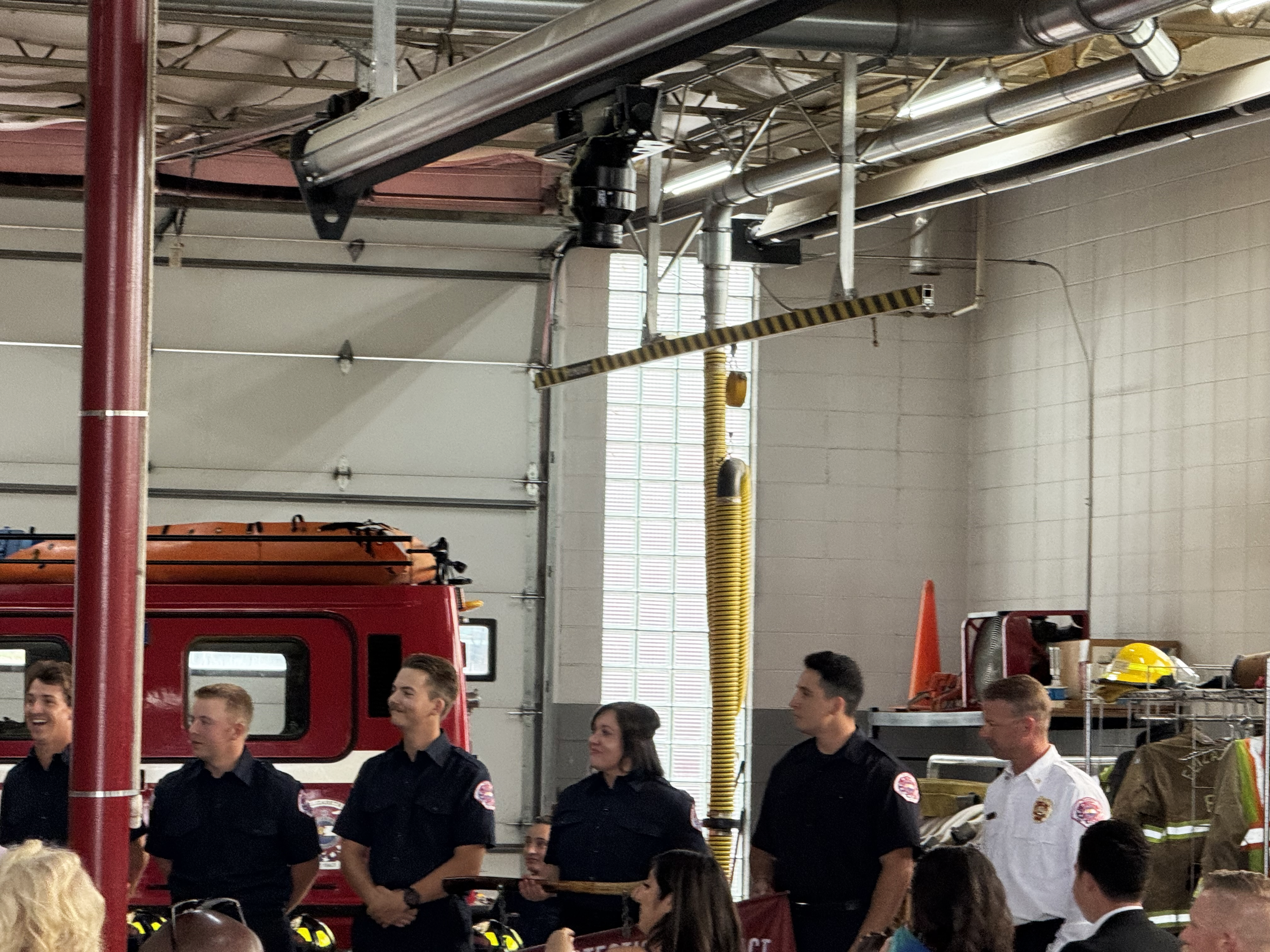 Academy cadets being pinned at the 2025 Academy Graduation & Pinning Ceremony