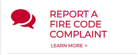 Graphic to Report a Fire Code Complaint